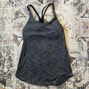 Lululemon tank with built in bra